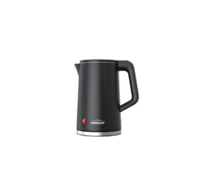 Generaltec Model No. GEK400B 1.7 Liter Stainless Steel with Heat Proof Plastic Body Cordless Kettle
