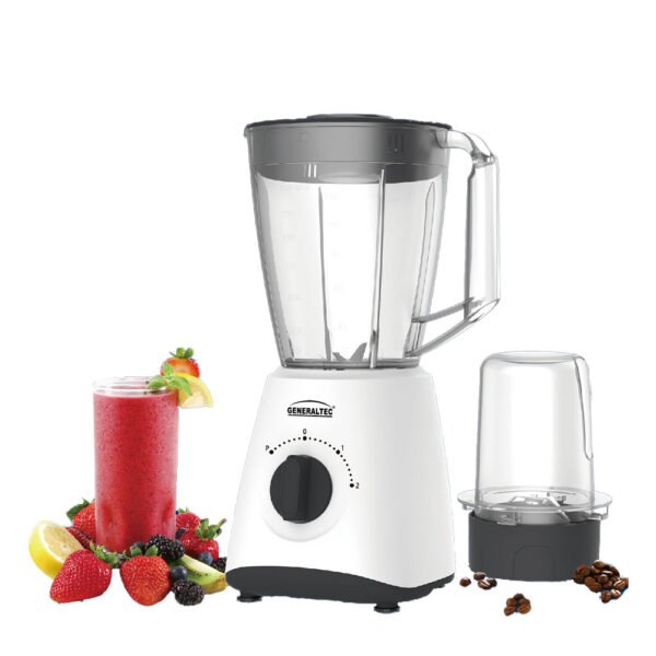 Generaltec Model No. GKA21BGR 1.5 Liter Blender Grinder Citrus Juicer – White