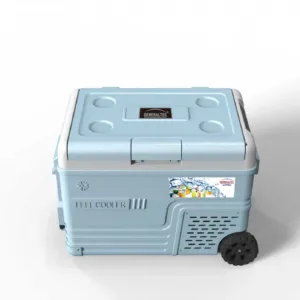 Generaltec 40L Portable Car Refrigerator Compressor Cooling | Dual Power | Digital Control