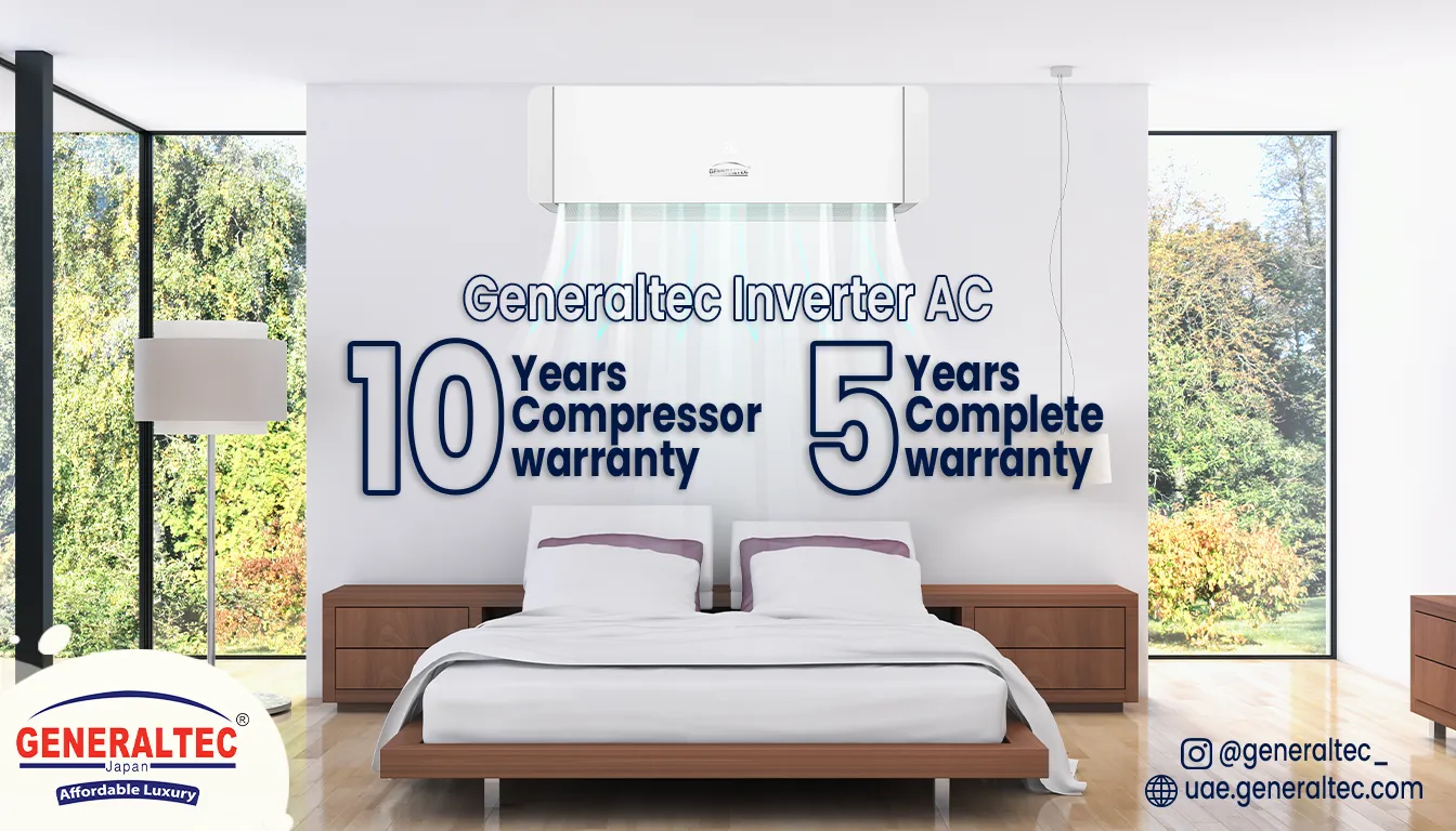 Longest AC Compressor Warranty in UAE – 10 Year Guide | Generaltec