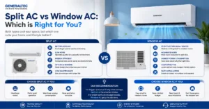 Generaltec Split AC vs Window AC: Which is Right for You?